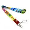 Partihandel 20stecknad Cartoon Academia Lanyard Knappar Telefon ID Badge Hållare Halsband Hängande Toppar Snoddar Anime Present