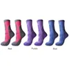 2pcs Universal Travel Outdoor Sports Running Hiking Riding Camping Soft Breathable Snowboard Elastic Winter Ski Socks Keep Warm Y1222