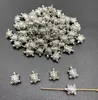 100 pièces tibétain argent tortue alliage entretoise perle en vrac pour la fabrication de bijoux bracelet à bricoler soi-même accessoires en gros 10x8mm