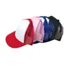 Trucker Hat Breattable Sunshade Baseball Cap Unisex Justerbar naturlig bomullsfibernät Tyg Inlagd design Fashion Casual7115671