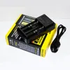 Nitecore New I4 I2 Digicharger ЖК-Интеллектуальная схема Global 18650 Зарядное устройство для батареи 14500 16340 26650 Аккумуляторная батарея