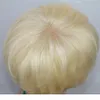 Vancehair 613 blonde Vollspitze-Echthaar-Perücken, kurzes Echthaar, Pixie-Schnitt, geschichtete Bob-Perücken6144116