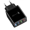 Snellader 3.0 USB-oplader QC 3.0 snelle wandoplader US EU UK-stekkeradapter