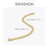 Enfashion Punk Big Strong Link Chain Collier Collier Femme Femmes Gold Couleur en acier inoxydable Déclassement Colliers Men Bijoux P193041 LJ206958905