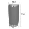20oz Tumblers Colorful Stainless Steel Thermal Double Wall Vacuum Insulated Wine Glass Water Bottle With Lids Coffee Beer Mug Home Supplies