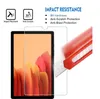 Protecteurs d'écran en verre trempé pour Samsung Galaxy Tab A7 Lite T225 T220 A8 10.5 X200 Film de protection d'écran anti-rayures Dureté 9H Tablette ipad 10.2 9.7 11 mini 6 5