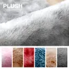 Round Plush Carpet for Living Rooms Fluffy Rug Thick Bedroom Carpets Anti-slip Floor Soft Rugs Tie Dyeing Velvet Kids Room Mat