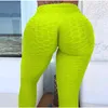 Solido Push Up Legging Abbigliamento Anti Cellulite Legging Fitness Leggins neri Sexy Vita alta Legins Allenamento Jeggings 211221