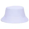 Designer kubek czapka solidna kolor na zwykły bawełniany czapka rybacka dla dorosłych męskie plecak letni pusta plażowa plażowa daszek dorosłych Akcesoria na zewnątrz