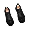 Lüks Tasarımcı Nakış Dantel-up İş Düğün Ayakkabı Bahar Sonbahar Moda Rahat Loafer'lar Erkek Balo Trend Sigara Terlik