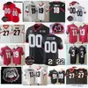 Georgia Bulldogs voetbalshirt 97 Warren Brinson 86 John FitzPatrick 96 Zion Logue 32 Chaz Chambliss 9 Ameer Speed 91 Tymon Mitchell 55 Jared Wilson 75 Owen Condon