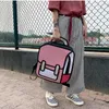 Sırt çantası tarzı Uosc 2d Çizim Sırt Çantaları Kadınlar için Yaratıcı 3D Jump Karikatür Okul Çantası Kızlar Traval Rucksack Mochila Mujer