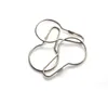 High quality Shower Curtain Hooks Rings New Good Shower-Bath Bathroom Curtain-Rings Clip Easy Glide Hook SN3239