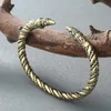 Bangle Viking Slavic Snake Bracelets For Men Antique Mythical Wristband Punk Birthday Christmas Jewelry Gift