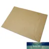 Kraft Kağıt Kahverengi Standart Kart Mektubu Depolama Kılıfı Dosya / Doküman Tutucu Paketi Çanta Ofis Malzemeleri Kağıt Zarf Cebi