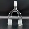 Glasadapter 14 mm 18 mm männlich weiblich Wasserpfeifen Zubehör Doppelschüsseladapter zwei Größen für Option Shisha Bong Wasserpfeife