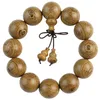 2023 Chicken Wing Wood Buddhist Prayer Beads 8mm/10mm/12mm/15mm/18mm/20mm Big Hole Armband Träarmband Buddha smycken för män kvinnor