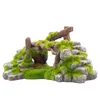 Resin Rockery Bridge riums Decorations rium fish decor Fish Tank Accessories Ornament Y200917