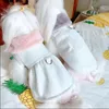 Pet Dog Vest Jacket Clothing Autumn Winter Warm Dog Clothes Coat for Small Medium Dogs Dress XL 201102