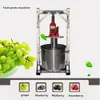 2021 Factory Direct roestvrijstalen handmatige sap persmachine druiven wijn residu scheiding Apple dringende juicer voor honing / fruit / groente