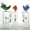 Hot Selling Glass Bong Fruit Shape Oil Dab Rigs Recycler Percolator Water Pipes Fruit Inside 14mm Female Joint With Bowl Many Styles