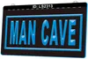 LS2313 Man Cave 3D Gravure LED Light Sign Vente en gros au détail