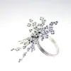 pearl napkin ring beads napkin holder for wedding many colors 12 pcs 201124