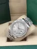 2020 NIEUWE KWALITEIT DAG DATE DATUM MEANISCH RAMESLOSS 316L Steel 41 mm Automatische beweging Fashion Diamond Watches Waterdichte pols -pols204a