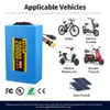 E-bike 36V 20Ah Lithium Li-ion battery EBike 10S 6P Bicycle Electric 18650 Battery rechargeable scooter amazon batteries 20A BMS 350W 500W 750W 1000W Motor