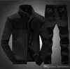 Herren Herbst Sport Trainingsanzug Muster Drucken Jogger Sweatsuits Anzüge Langarm Jacke Lange Hosen Aktive Sets Männer Outfits Sweatshirts