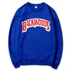 Backwoods Hoodie Indywidualna Rock Męska T-Shirt Sweter List Drukuj Moda Casual Pullover Bluza Z Długim Rękawem Mężczyźni S-3XL Męskie Bluzy