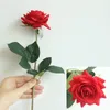 Sıcak Nemlendirici Güller Yapay Çiçek DIY Gelin Buketi Sahte Çiçek Düğün Dekorasyon Parti Için Ev Dekorları Sevgililer Günü RRE12457