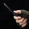 Cuchillo plegable de alta calidad M390, Navajas de bolsillo de fibra de carbono de acero para exteriores, herramienta EDC portátil de autodefensa de seguridad afilada HW38