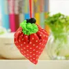 Portable Creative Strawberry Storage Bag Eco-Friendly Folding Shopping Bag Handbag Reusable