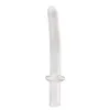 Diameter16202530mm Big Crystal Handle Glass Dildo Realistic Artifical Dildo Anal Stimulation Sex Toys Dildo For Women Glass Y201359131