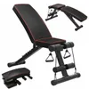 NEW Household Fitness Workout Gym Exercise Training Equipment Indoor Fitness Foldable Fitness Stool Dumbbell Bench Sit Up Stool Q06392721