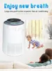 CarrieLin Purificateur d'air Maison Écran Tactile Intelligent Affichage 360 ° Filtre Stérilisation UV Portable AC 220 V