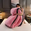 43 Tjock Coral Velvet Solid Stripe Sängkläder Set Vinter Varm Flannel Duvet Cover Bed Anpassade ark Pillowcases Enstaka produkt LJ201127