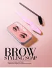 Eyebrow Soap Wax With Trimmer Fluffy Feathery Eyebrows Pomade Gel For Eyebrow Styling Soap Brow Sculpt Lift 60 sets/lot DHL