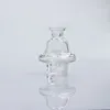 Ny rökglas kolhydrater runt 25 mm od cyklonglas ufo spinning kepsar för kvartssnagor vatten bongs dab riggar