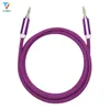 Good Quality AUX Textile Durable 3.5mm Male to Male Audio Cable Plug Audio Cable For Mp3 Speaker Car Palyer 1.5M