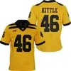 NCAA Iowa Hawkeyes Football Jersey George Kittle Spencer Petras Tyler Goodson Sam LaPorta Mekhi Sargent Nico Ragaini 94 Epenesa 14 King