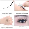 Ciglia magnetiche 3D visone finto impermeabile 5 magneti ciglia finte 1 paio di pinzette naturali lunghe senza eyeliner liquido Set DHL