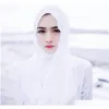 Kobiety zwykły bąbelek szyfonowy szalik hidżab solidny kolory szale opaski na głowę muzułmańskie hidżabs szaliki/szalik 47 kolory p0187-1 rifqz