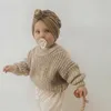 ENKELIBB SS 브랜드 디자인 아이 겨울 유지 따뜻한 스웨터와 코트 소년과 소녀 솔리드 컬러 코튼 니트 스웨터 가을 탑 201128