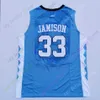 Vin North Carolina Basketball Jersey NCAA College Anthony Garrison Brooks Justin Pierce Andrew Platek Barnes Carter Jamison Stackhouse