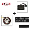 Arashi Magneto Engine Generator Stator Coil & Voltage Regulator Rectifier For Suzuki GSXR600 GSXR750 GSXR 600 750 2001 2002 2003 2004 2005