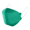 KN95 Barnbarn Engångsansikte Mask Nonwoven 5 Skikt av skydd Dammsäker Student Barn Mask Utomhusmasker Maschera Facciale CG001