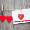 Sevgililer Günü Mühür Sticker Düğün Parti Malzemeleri 8 Desenler Hediye Süslemeleri 1 Inç Kırmızı Aşk Kalp Şeklinde Yapışkanlı Etiket 4YH J2