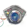 7 Kleuren Scherm Motorfiets Instrument Universele Motorfiets LCD Digitale Licht Toerenteller Kilometerteller 14000 rpm Snelheidsmeter Backlight Mot329l